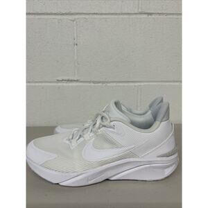 Nike Big Kids Star Runner 5.5 Road Athletic Running Shoes White/Gray DX7615-100